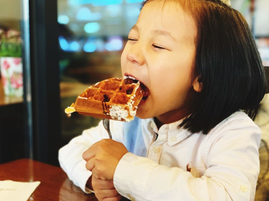 Little Dessert Shop Confirms! People have been eating waffles wrong the whole time!