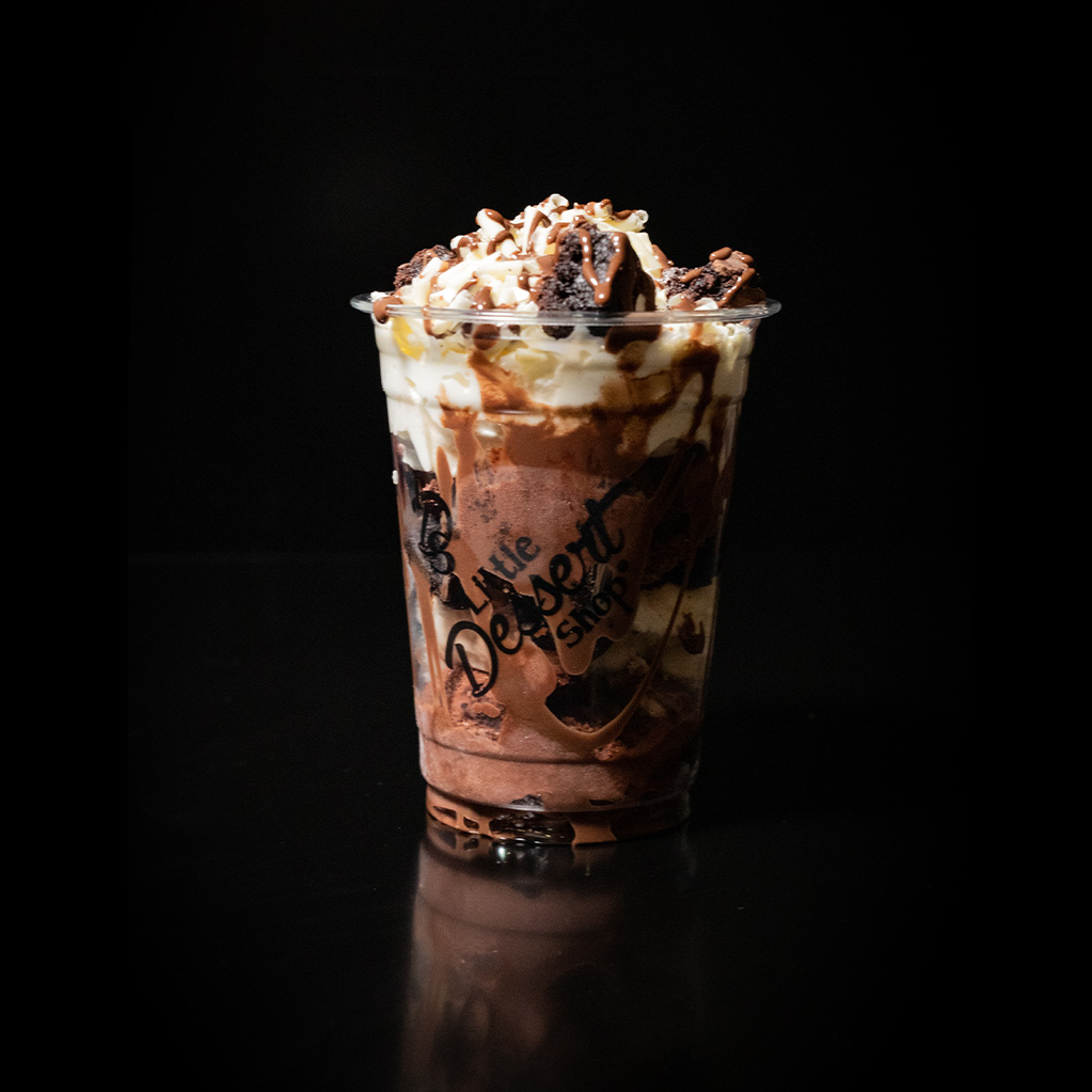 Chocolate Brownie Blast Sundae Little Dessert Shop