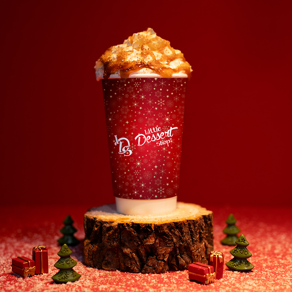 Toffee Apple Hot Chocolate Little Dessert Shop