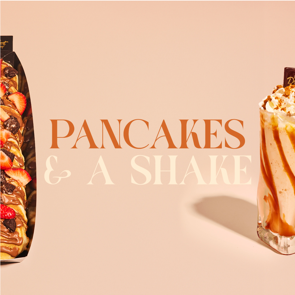 Pancakes & A Shake