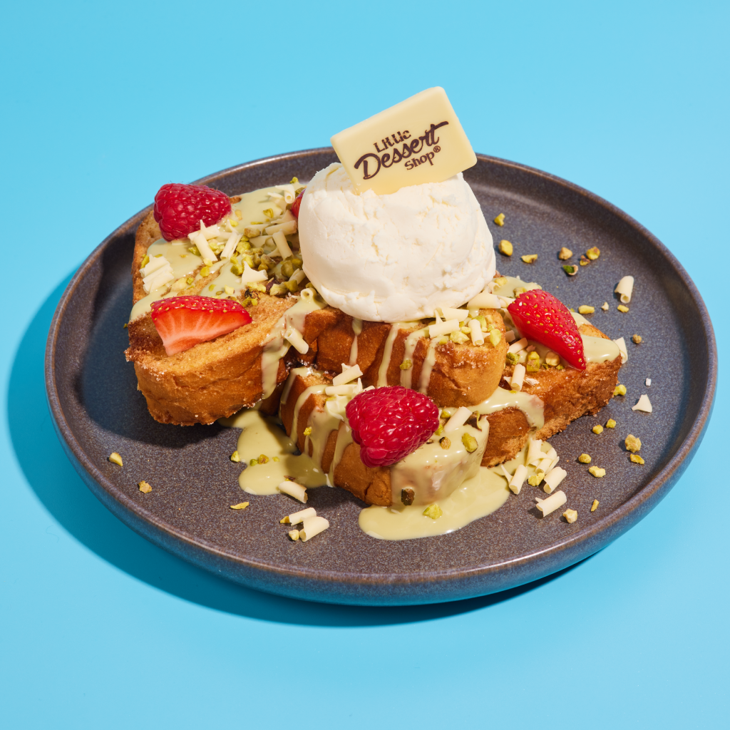 Strawberry & Pistachio French Toast