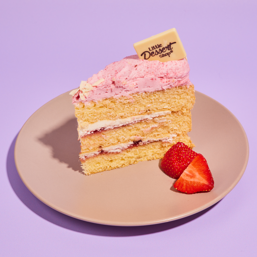 Raspberry & White Chocolate Cake