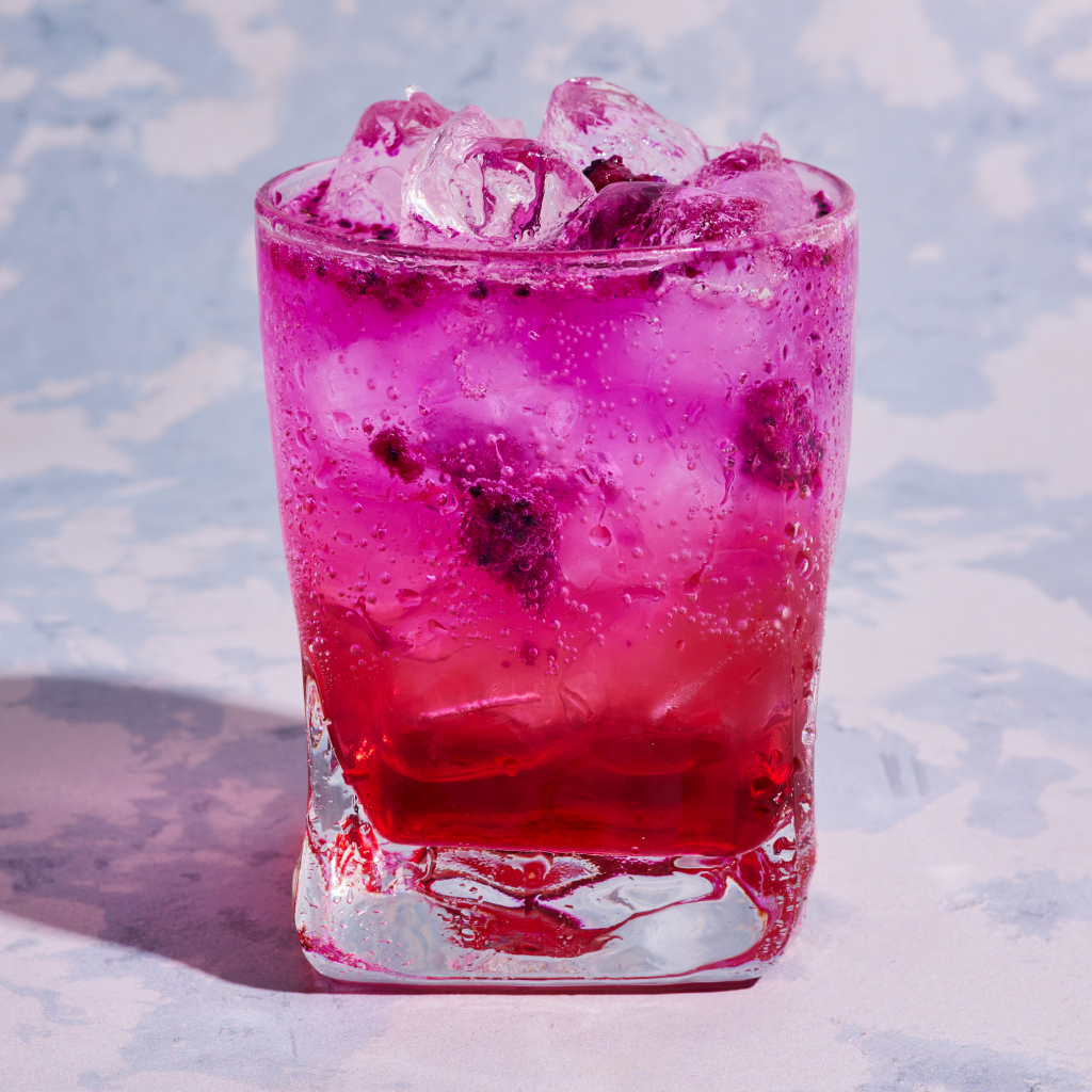 Dragon Fruit Sparkling Lemonade