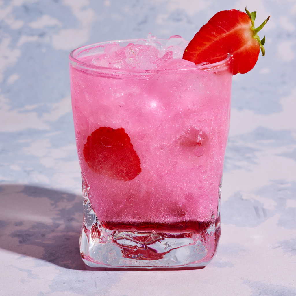 Strawberry Glitter Lemonade
