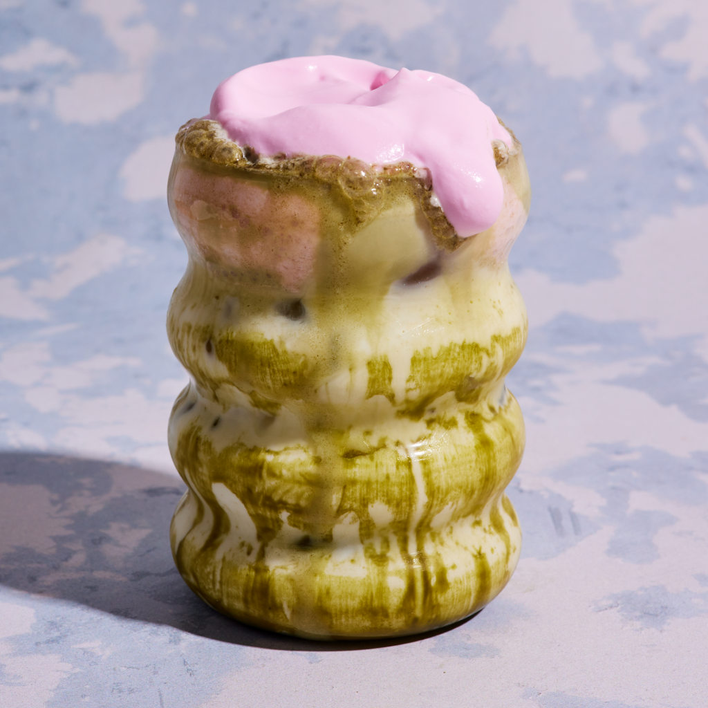 Strawberry Cold Foam Matcha