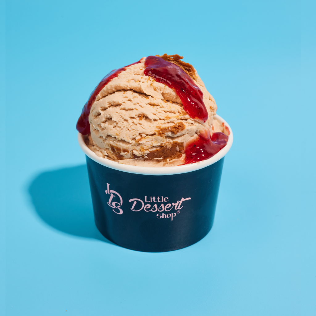Strawberry Pretzel Pie Ice Cream