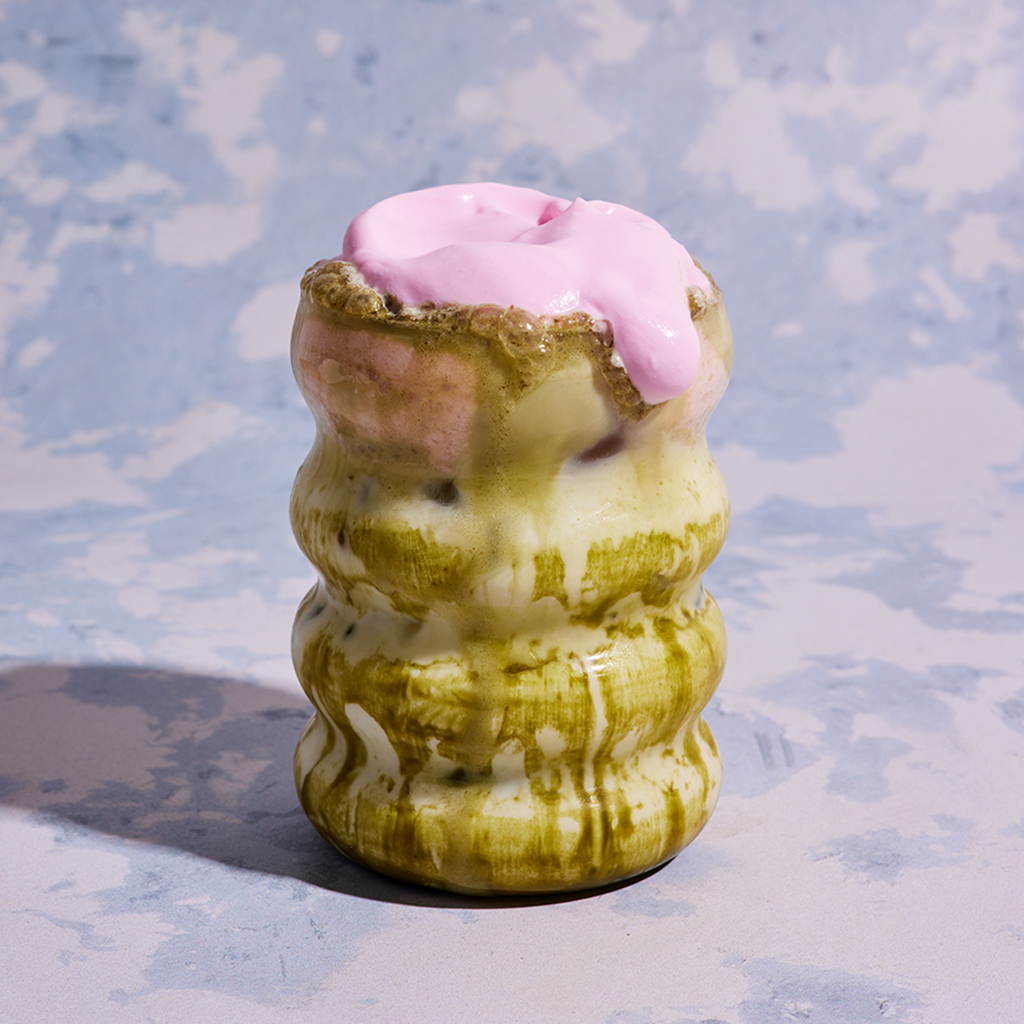 Dragon Fruit Cold Foam Matcha