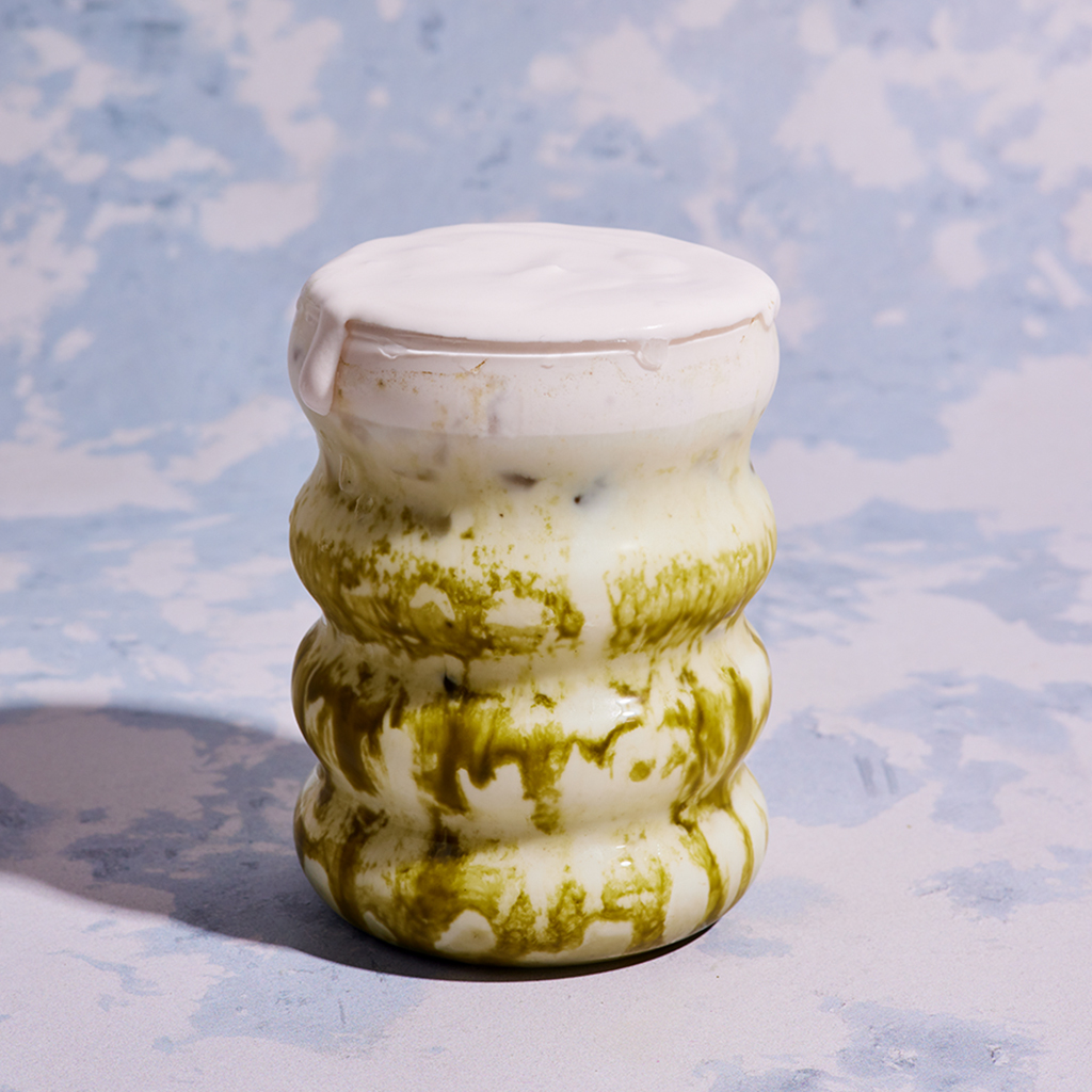 Blueberry Muffin Cold Foam Matcha
