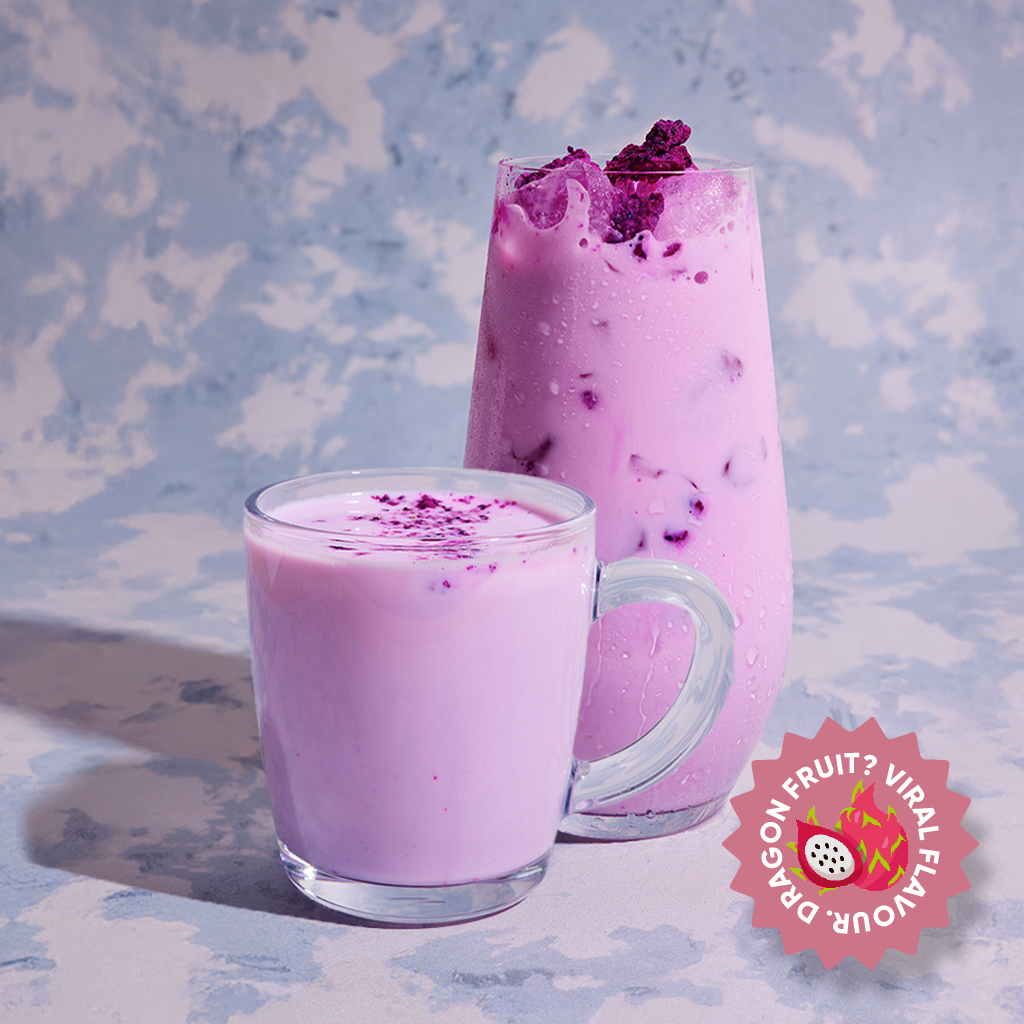 Dragon Fruit Hot/Iced White Chocolate