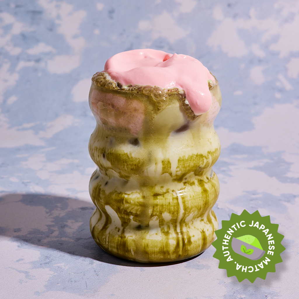 Strawberry Cold Foam Matcha