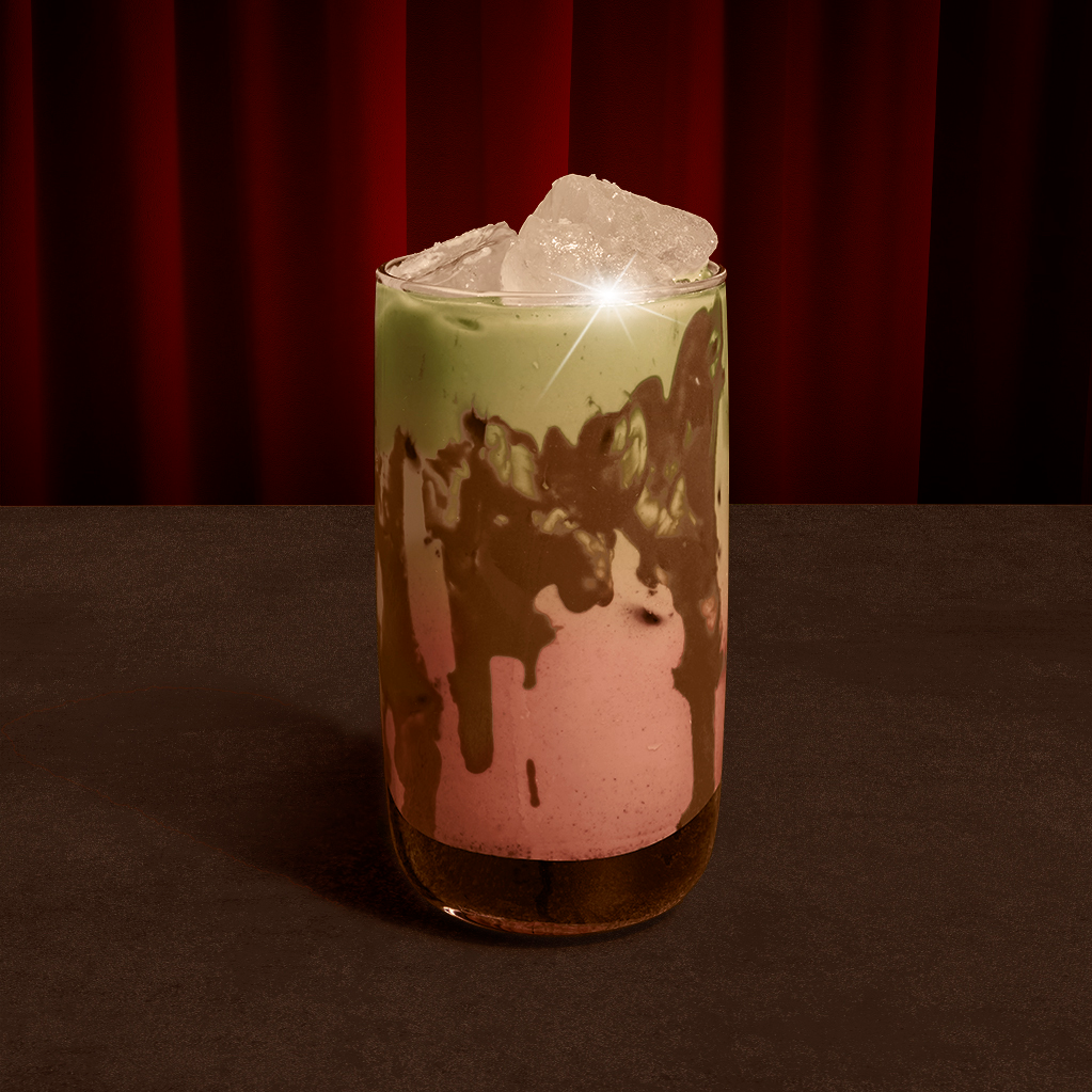 Cherry Christmas Matcha