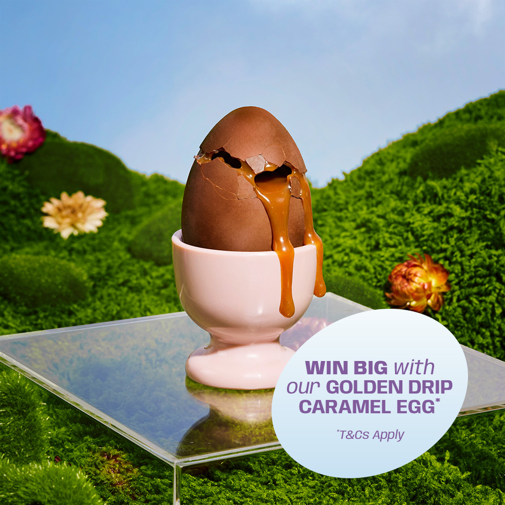 Golden Drip Caramel Egg