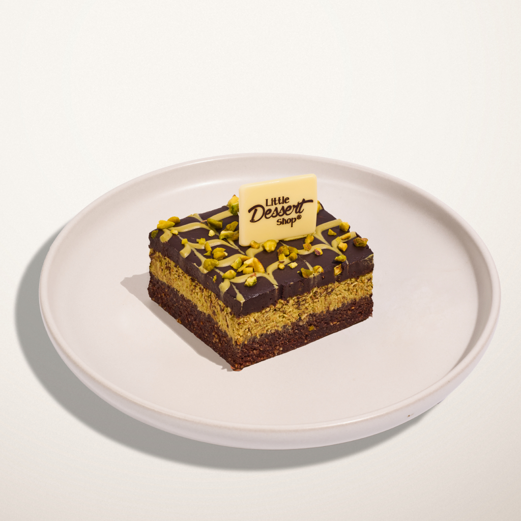 Kunafa Protein Brownie