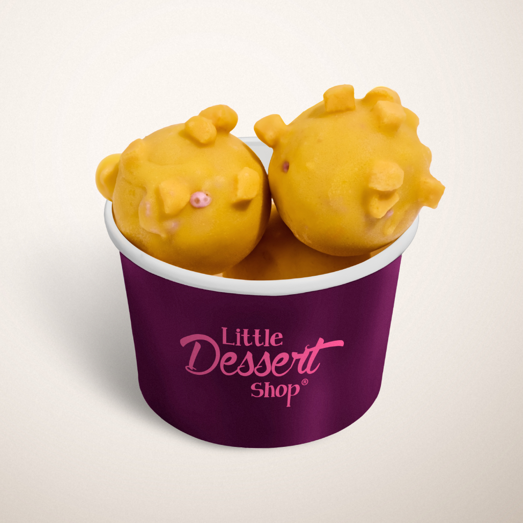 Ube & Honeycomb Gelato Bites