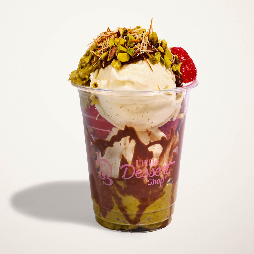 Pistachio Kunafa Sundae