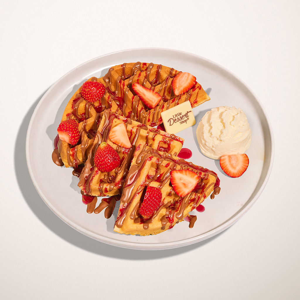Strawberry Sensation Waffle