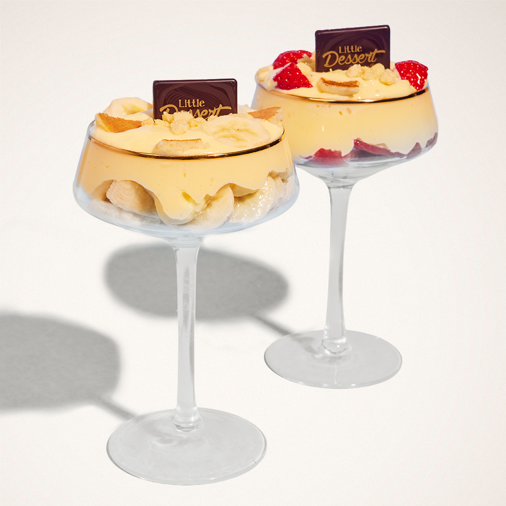 Banana/Strawberry Pudding