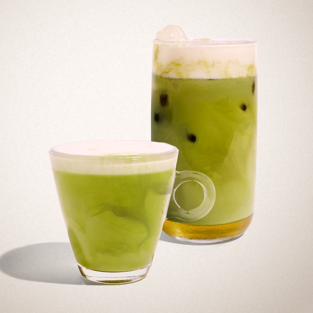 Peach Cloud Oatly® Matcha