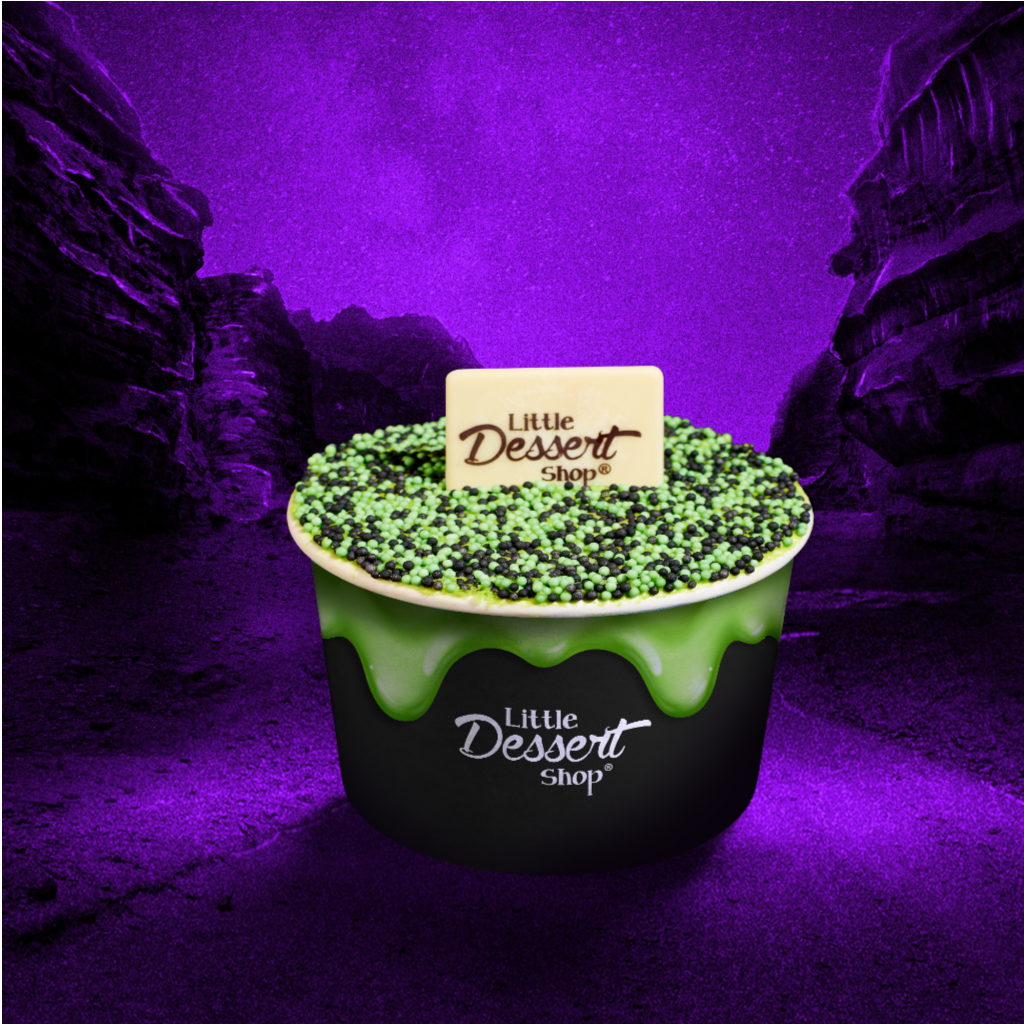 Alien Swirl Cake