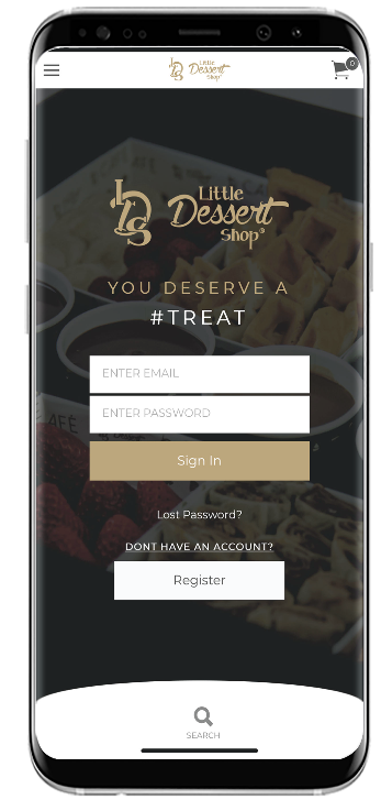 Mobile iPhone mockup with white screen and Coming Soon black text