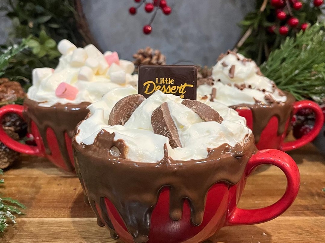 A gloriously chocolatey moment of indulgence! Cherish Christmas in a Cup with a Winter Warmer this festive season!