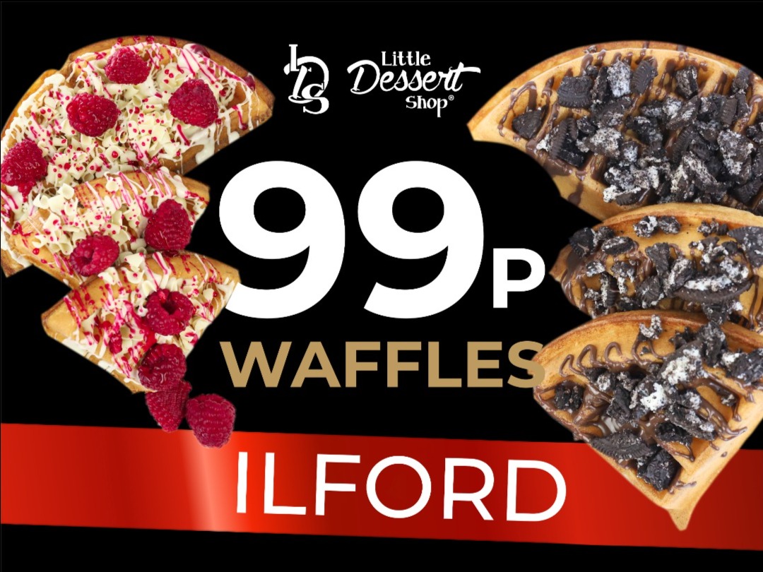 Our 99p waffles are back! This time in Ilford for the grand store