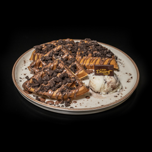 Half - Cookie Explosion Waffle