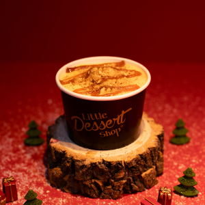 Toffee Apple Crumble Custard Pot