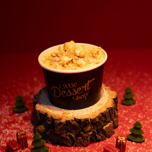 Popcorn Crumble Custard Pot