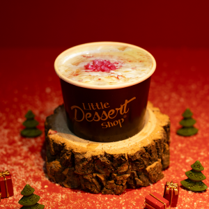 Frosted Mint Crumble Custard Pot
