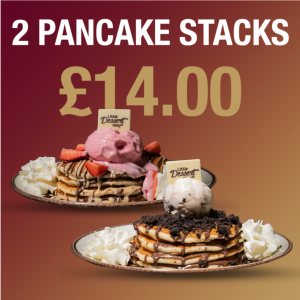 x2 Pancake Stacks for £14
