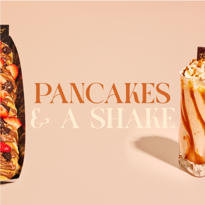 Pancakes & A Shake