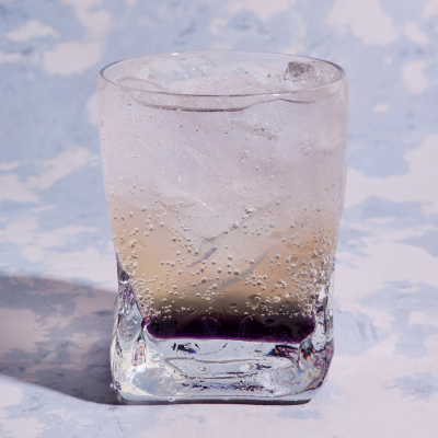 Violet Sparkling Lemonade