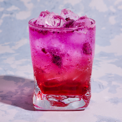 Dragon Fruit Sparkling Lemonade