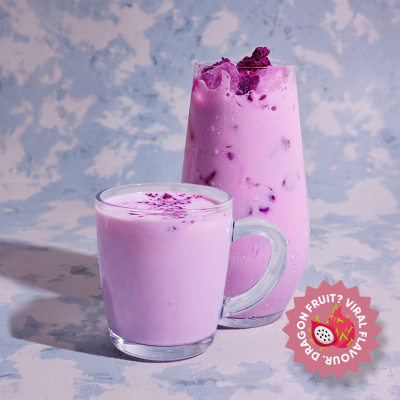 Dragon Fruit Hot/Iced White Chocolate