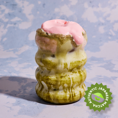 Strawberry Cold Foam Matcha