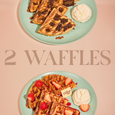 2 x Waffles for £17.55