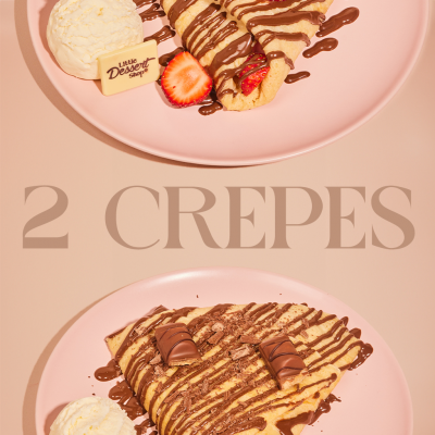 2 x Crepes for £17.55