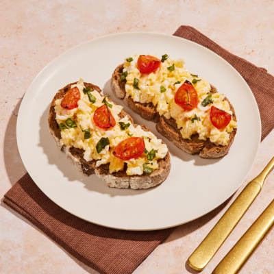 Scrambled Egg Toast