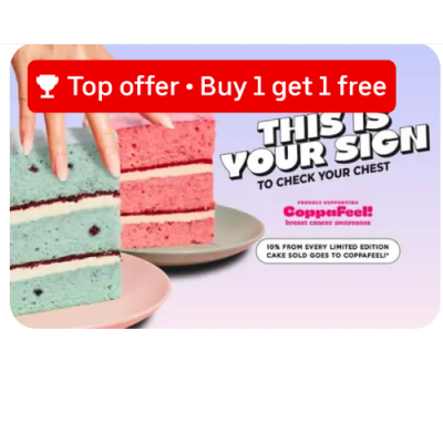 Buy one Get one £3.50 Waffle, Cookie Dough or Crepe