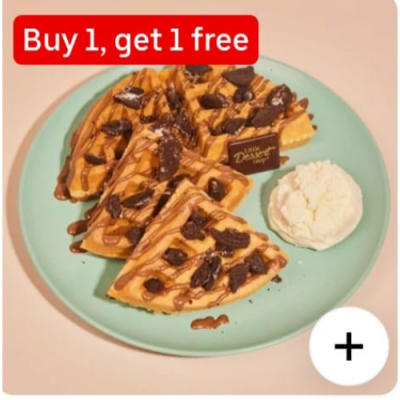 Buy One Get One Free- Cookie Explosion Waffle