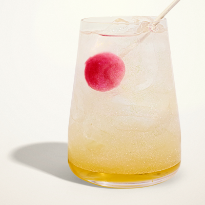 Golden Honey Glitter Lemonade