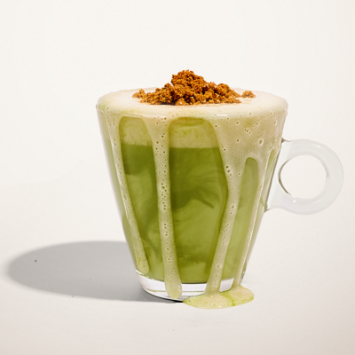 Banana Cream Oatly® Matcha Latte