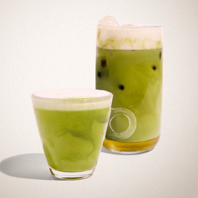 Peach Cloud Oatly® Matcha